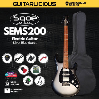 SQOE SEMS200 Electric Guitar - (  SEMS-200 /  SEMS200 / SEMS  )