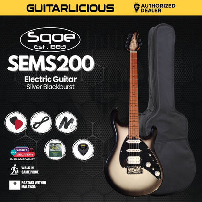 SQOE SEMS200 Electric Guitar - (  SEMS-200 /  SEMS200 / SEMS  )