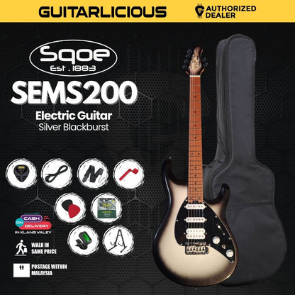 SQOE SEMS200 Electric Guitar - (  SEMS-200 /  SEMS200 / SEMS  )