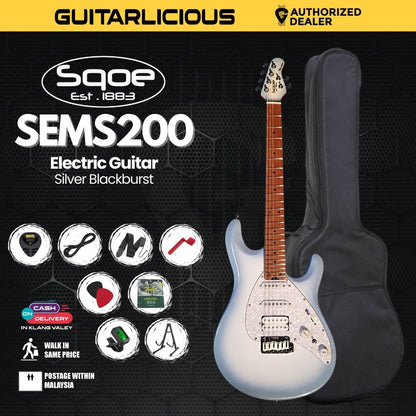 SQOE SEMS200 Electric Guitar - (  SEMS-200 /  SEMS200 / SEMS  )