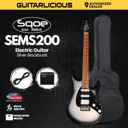 SQOE SEMS200 Electric Guitar - (  SEMS-200 /  SEMS200 / SEMS  )