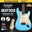 SQOE SEST202 Stratocaster Body SSS Electric Guitar , Rosewood Fretboard ( SEST / SEST-202 / ST 202 )