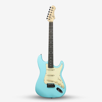 SQOE SEST202 Stratocaster Body SSS Electric Guitar , Rosewood Fretboard ( SEST / SEST-202 / ST 202 )