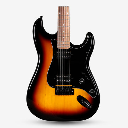 SQOE SEST210 Super Stratocaster Body HH Electric Guitar Rosewood Fretboard ( SEST / SEST-210 / ST )