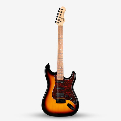 SQOE SEST230 Super Stratocaster Body HSS Electric Guitar Rosewood Fretboard ( SEST / SEST-230 / ST )