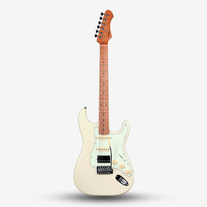 SQOE SEST600 Stratocaster Body HSS Electric Guitar, Roasted Maple Fretboard ( SEST / SEST-600 / ST 600 )