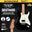 SQOE SEST600 Stratocaster Body HSS Electric Guitar, Roasted Maple Fretboard ( SEST / SEST-600 / ST 600 )