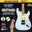 SQOE SEST600 Stratocaster Body HSS Electric Guitar, Roasted Maple Fretboard ( SEST / SEST-600 / ST 600 )