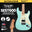SQOE SEST600 Stratocaster Body HSS Electric Guitar, Roasted Maple Fretboard ( SEST / SEST-600 / ST 600 )