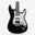 SQOE SEST700, Glitter Super Stratocaster HSS Electric Guitar with Alter Switch