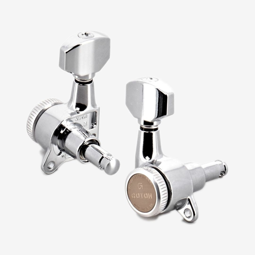 GOTOH SG381-MGT-07 6-In-Line Magnum Locking Tuner Machine Heads