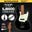 SQOE SJB600 4-Strings Jazz Bass Guitar, Roasted Maple Neck, Rosewood Fretboard ( SQ-SJB600 / SJB-600 / SJB 600 )