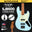 SQOE SJB600 4-Strings Jazz Bass Guitar, Roasted Maple Neck, Rosewood Fretboard ( SQ-SJB600 / SJB-600 / SJB 600 )