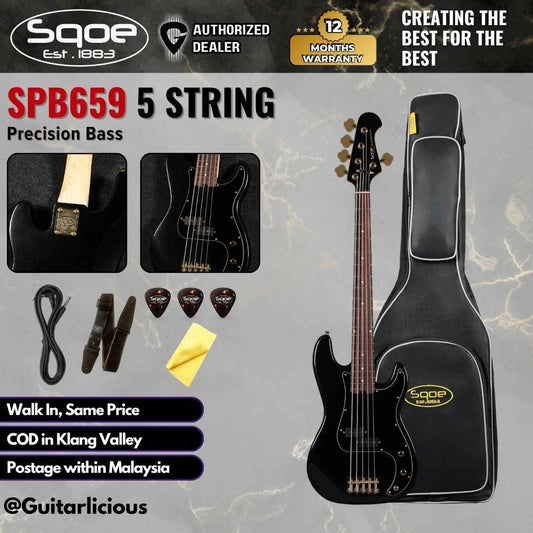 SQOE SPB659 5 String Precision Bass - ( SPB659 / SPB 659/ SPB-659 )