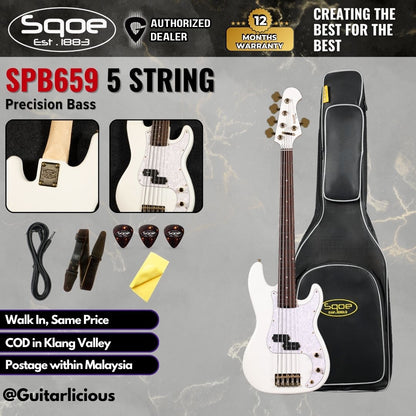 SQOE SPB659 5 String Precision Bass - ( SPB659 / SPB 659/ SPB-659 )