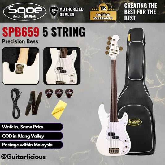 SQOE SPB659 5 String Precision Bass - ( SPB659 / SPB 659/ SPB-659 )