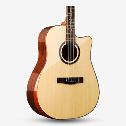 SQOE SQ-CC-SK 41 Inch Acoustic Guitar w Arm Bevel (SQCCSK/SQ CC SK)