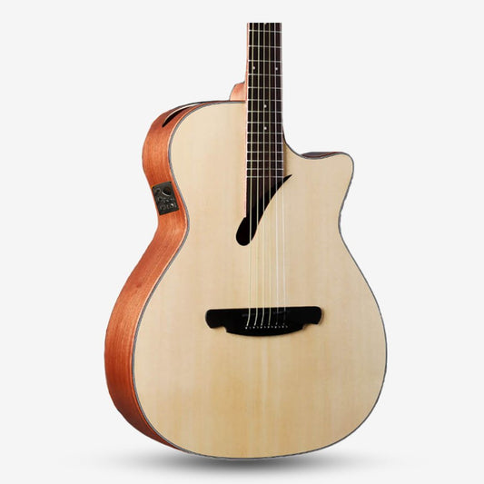 SQOE SQ-K-E 40 inch Grand Auditorium Acoustic Guitar with Sqoe KLT-18A pick up ( SQK / SQKE )