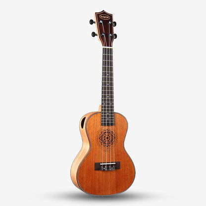 SQOE SQ-UK-24 , 24 inch Concert Ukulele ( 24" / SQ-UK / SQUK24 / UK24 / 24I / 24IS / 24F / 24FS / 24J / 24M / 24N )