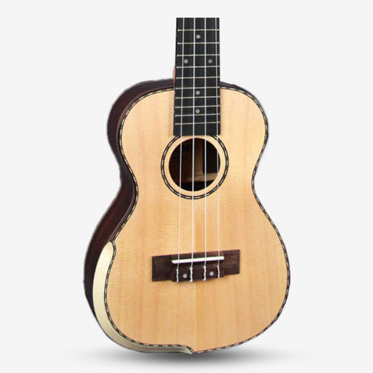 SQOE SQ-UK-453 , 24 inch Concert Solid Top Spruce & Rosewood Body Ukulele ( SQUK453 / SQ-UK / UK453 / 453)