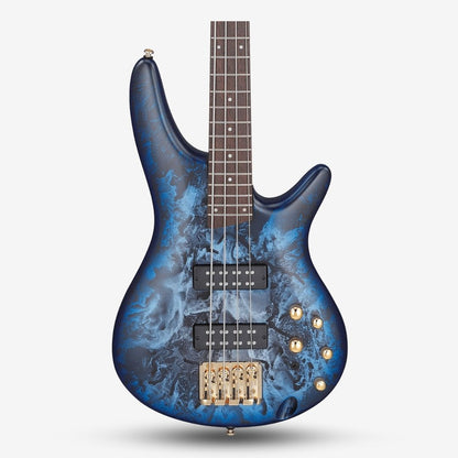 Ibanez SR300EDX 4 String Electric Bass Guitar with Active HH Pick up - Cosmic Blue Frozen Matte SR300EDX-CZM / SR-300EDX