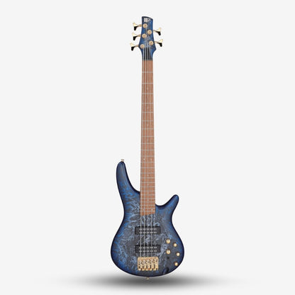 Ibanez SR305EDX 5 String Electric Bass Guitar with Active HH Pick up - Cosmic Blue Frozen Matte SR305EDX-CZM / SR-305EDX