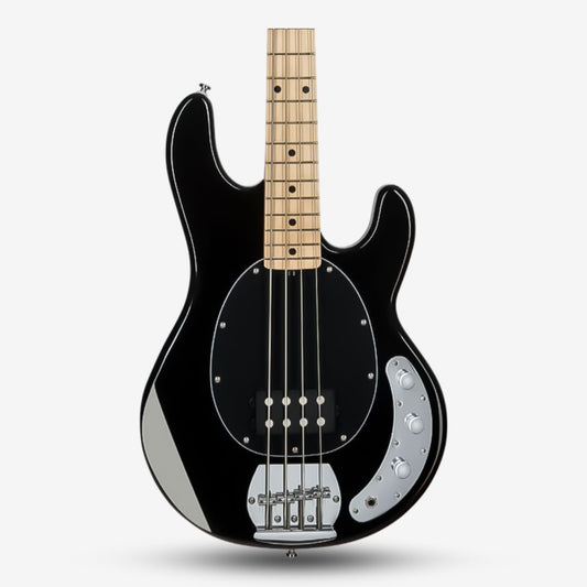 Sterling By Music Man StingRay RAY4 Electric Bass Guitar with Maple Fretboard - Black ( STRRAY4-M1 BK / RAY-4 ) (Pre-order)