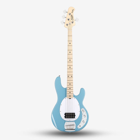 Sterling By Music Man StingRay RAY4 Electric Bass Guitar with Maple Fretboard - Chopper Blue ( STRRAY4-M1 CHB / RAY-4 )