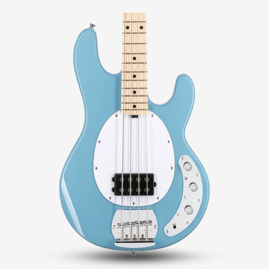 Sterling By Music Man StingRay RAY4 Electric Bass Guitar with Maple Fretboard - Chopper Blue ( STRRAY4-M1 CHB / RAY-4 )