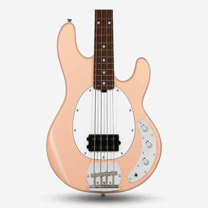 Sterling By Music Man StingRay RAY4 Electric Bass Guitar with Jatoba Fretboard - Pueblo Pink ( STRRAY4-J1 PBP / RAY-4 )