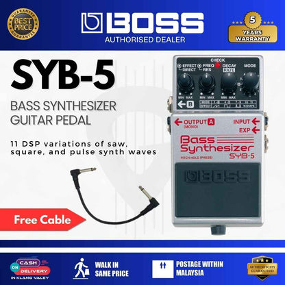 Boss SYB-5 Bass Synthesizer Guitar Pedal