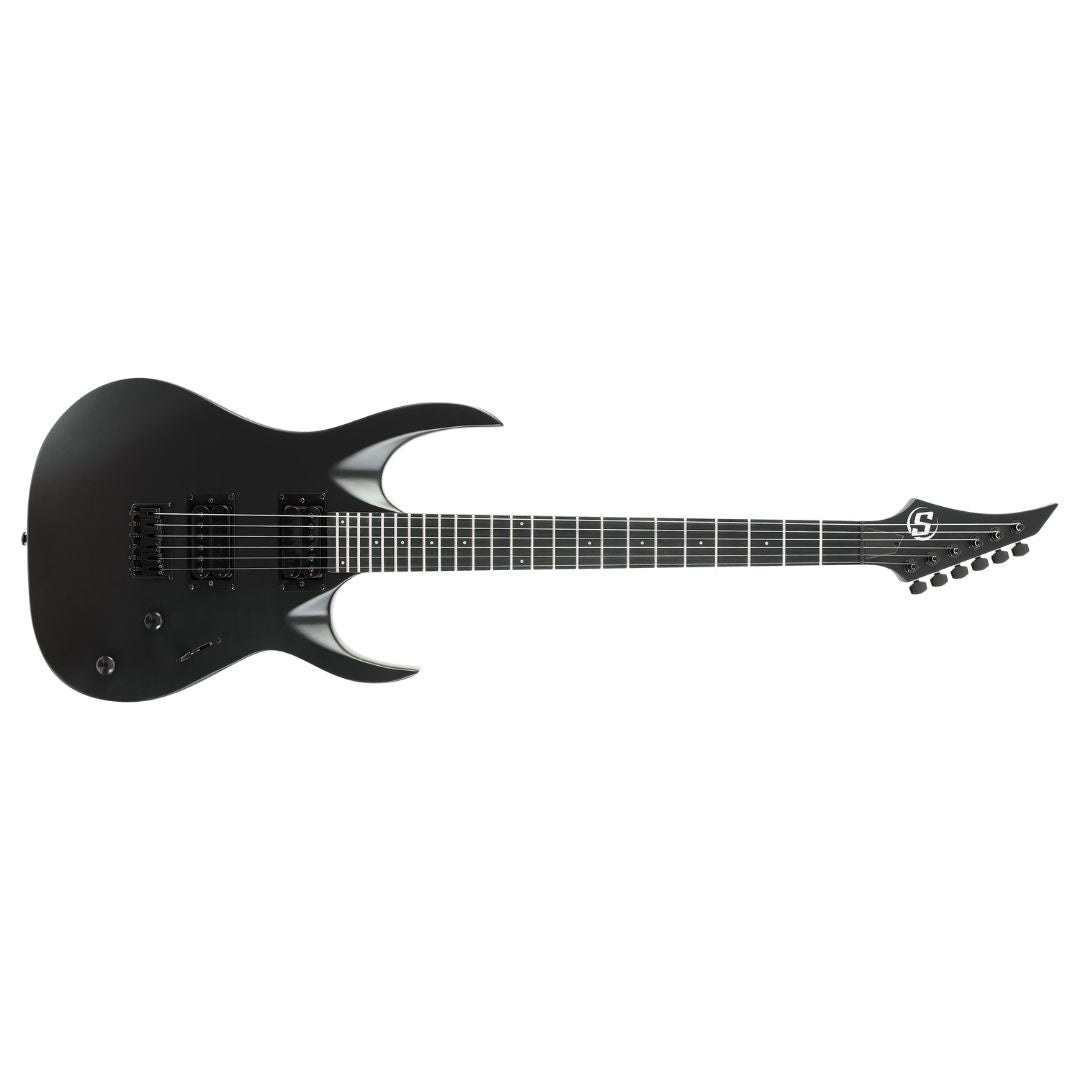 S by Solar AB4.6C Carbon Black Electric Guitar – GUITARLICIOUS