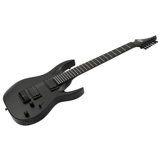 S by Solar AB4.7C 7 String Carbon Black Electric Guitar