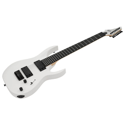 S by Solar AB7.4W 7 String White Electric Guitar