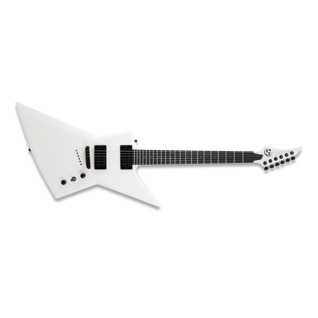 S by Solar EB4.6W White Matte Electric Guitar – GUITARLICIOUS