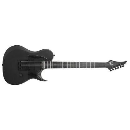 S by Solar TB4.61C Carbon Black Electric Guitar