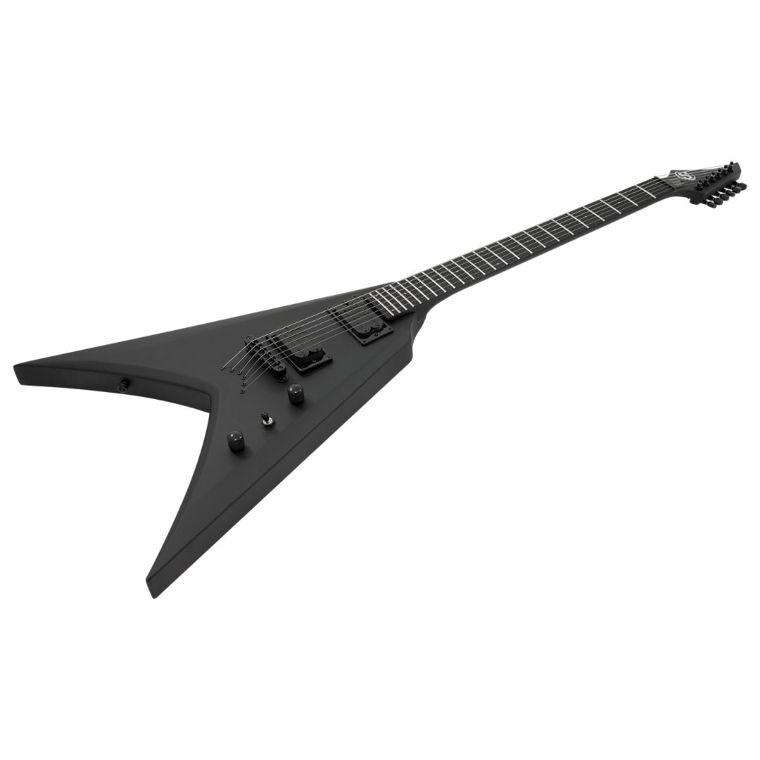 ギター S by Solar - VB4.6C S by Solar VB4.6C Carbon Black V Electric Guitar – GUITARLICIOUS