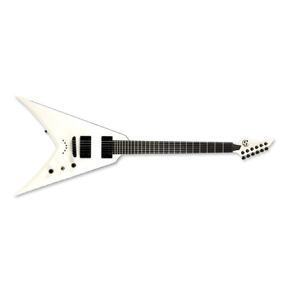 S by Solar VB4.6W White V Shape Electric Guitar