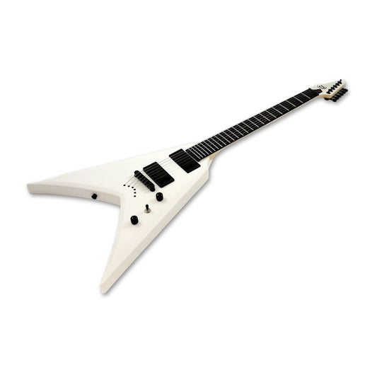S by Solar VB4.6W White V Shape Electric Guitar