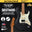 SQOE SEST600 Stratocaster Body HSS Electric Guitar, Roasted Maple Fretboard ( SEST / SEST-600 / ST 600 )