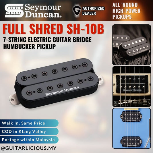 Seymour Duncan Full Shred SH-10B 7-String Electric Guitar Bridge Humbucker Pickup - Black