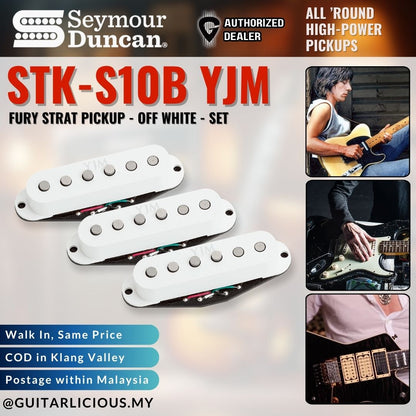 Seymour Duncan STK-S10B YJM Fury Strat Pickup - Off White - Set (STK-S10B  / STKS10B )