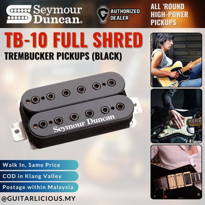 Seymour Duncan TB-10 Full Shred Trembucker Pickups - BK ( TB-10 / TB10 )