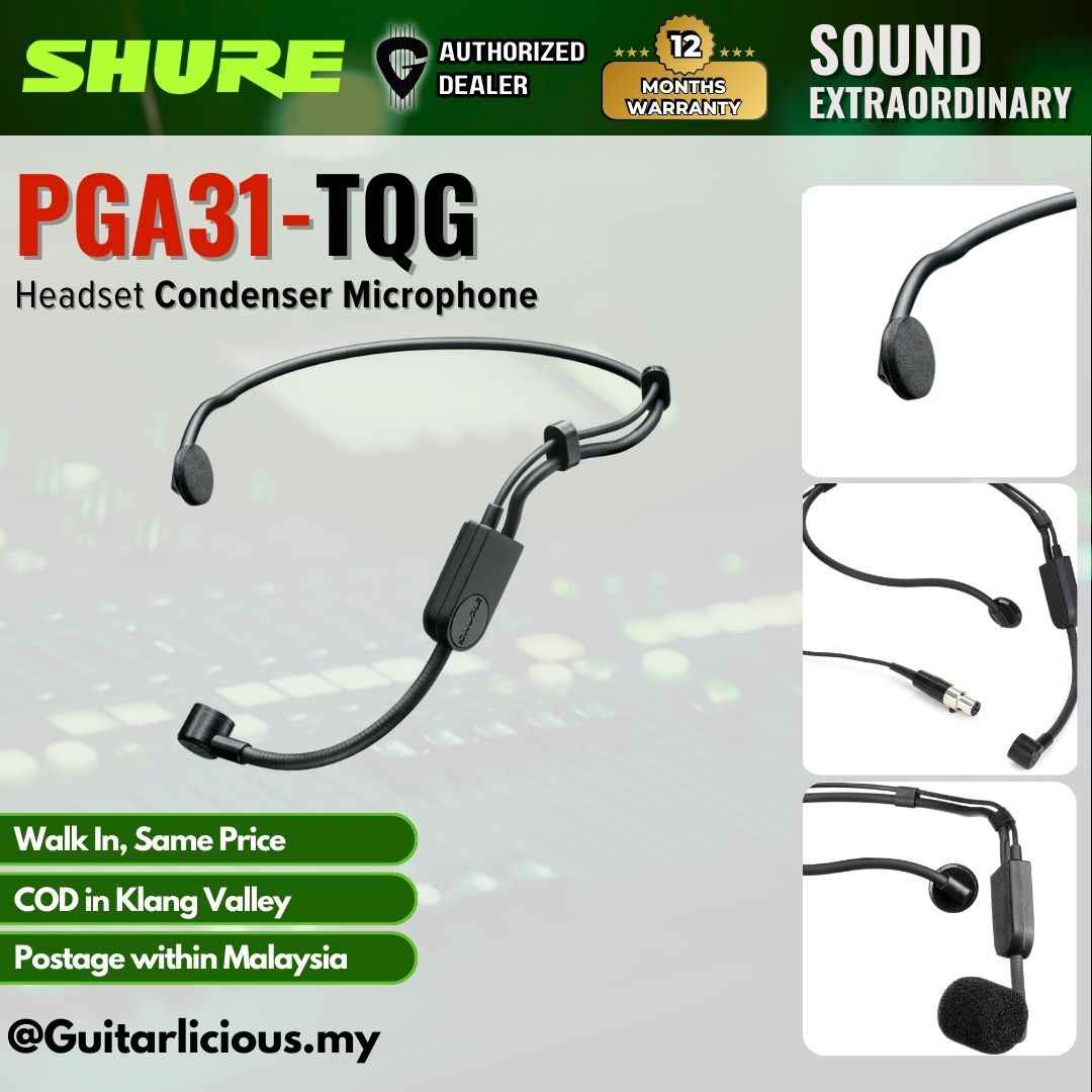 Shure PGA31-TQG Headset Condenser Microphone