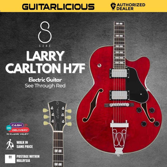 Sire Larry Carlton H7F Electric Guitar - See Through Red