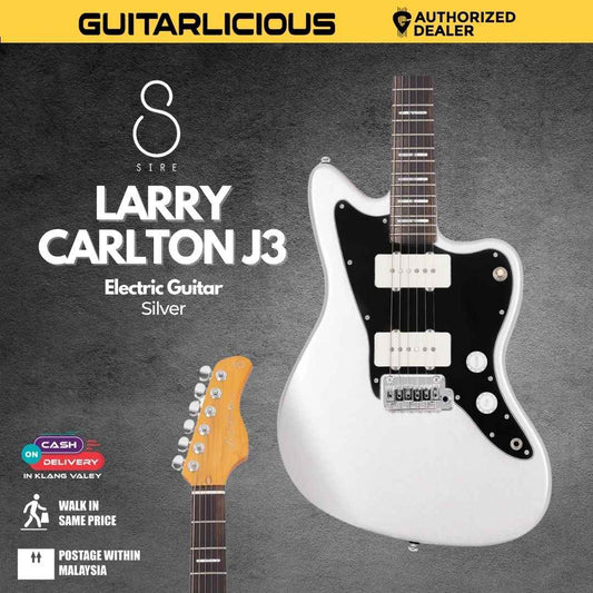 Sire Larry Carlton J3 Electric Guitar - Silver