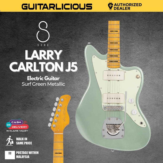 Sire Larry Carlton J5 Electric Guitar - Surf Green Metallic