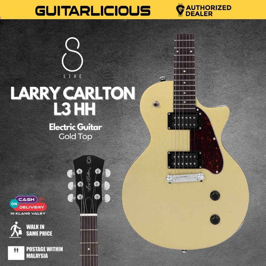 Sire Larry Carlton L3 HH Electric Guitar - Gold Top