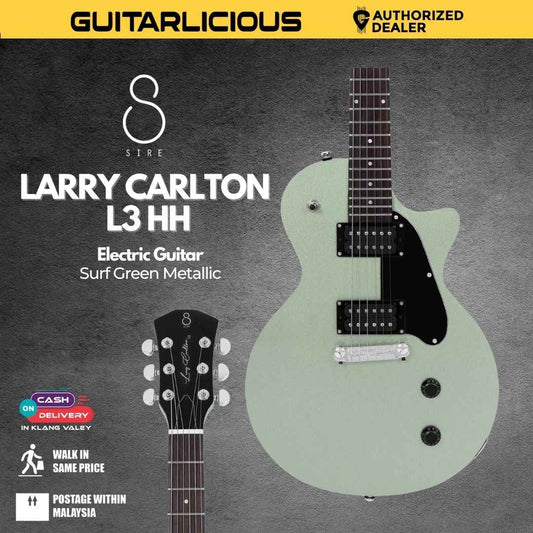 Sire Larry Carlton L3 HH Electric Guitar - Surf Green Metallic