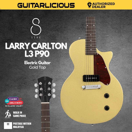 Sire Larry Carlton L3 P90 Electric Guitar - Gold Top